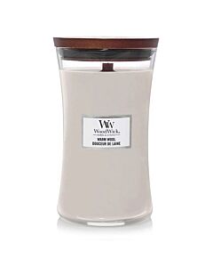 Woodwick Warm Wool Large Hourglass Candle